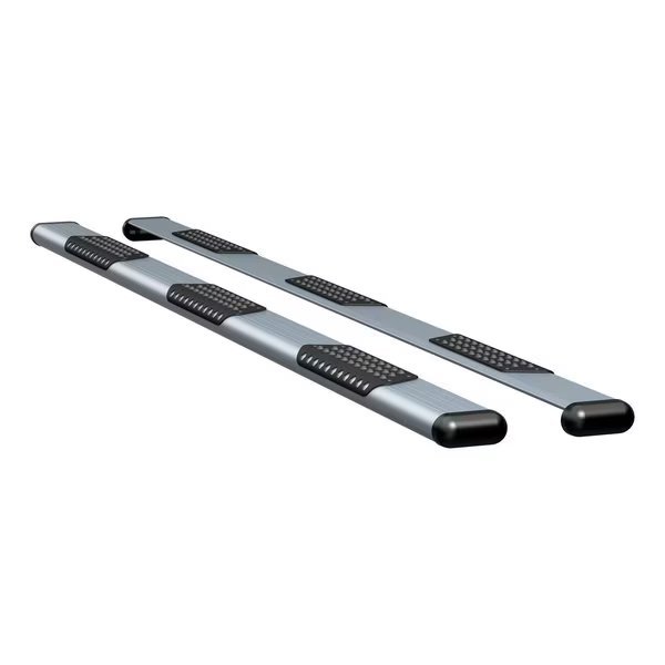 O-MEGA/O-MEGA II RUNNING BOARDS SILVER POWDER COAT(BRKTS SOLD SEP), Luverne, Mfr#: 583125